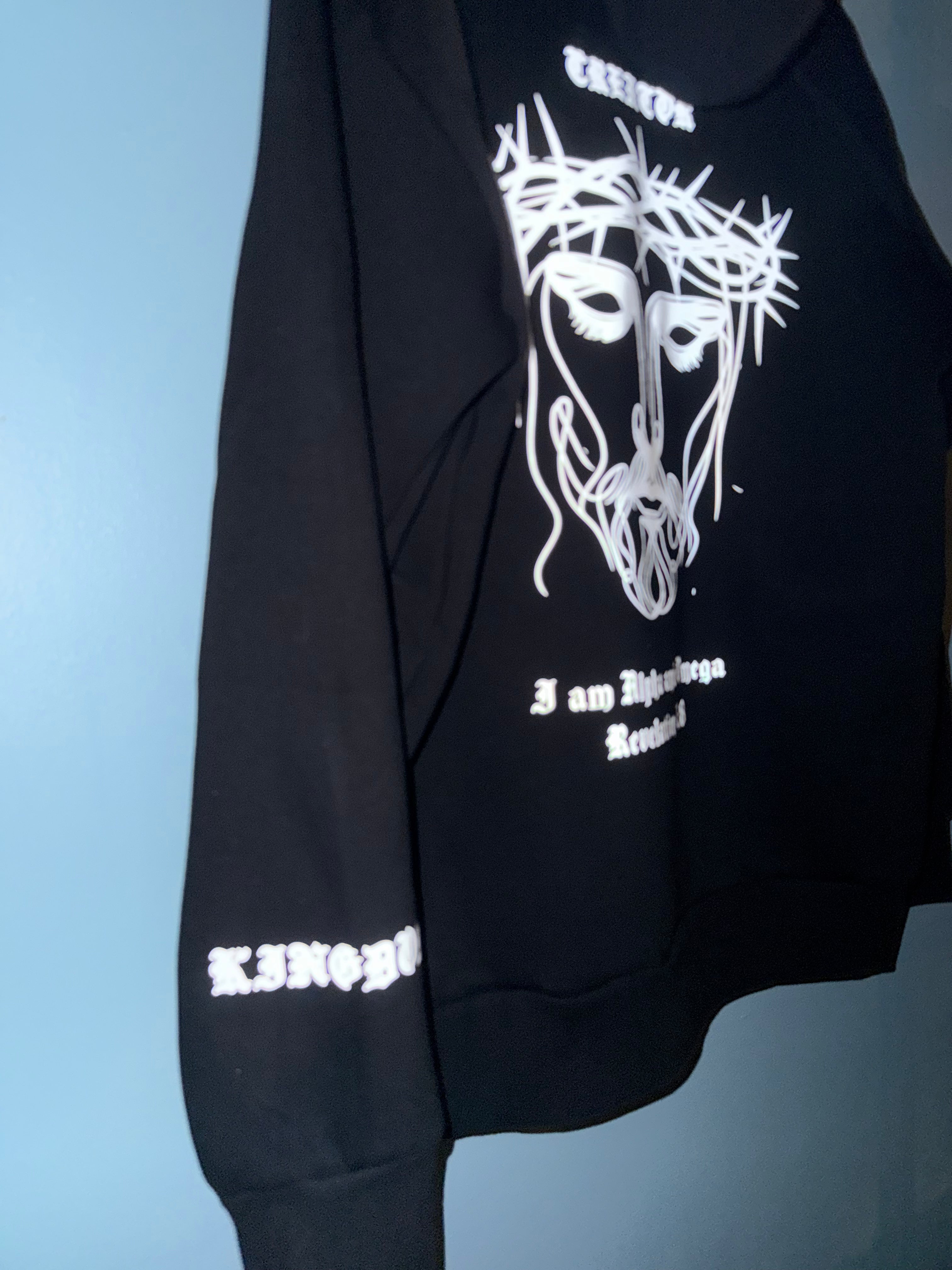 Alpha & Omega Reflective Hoodie