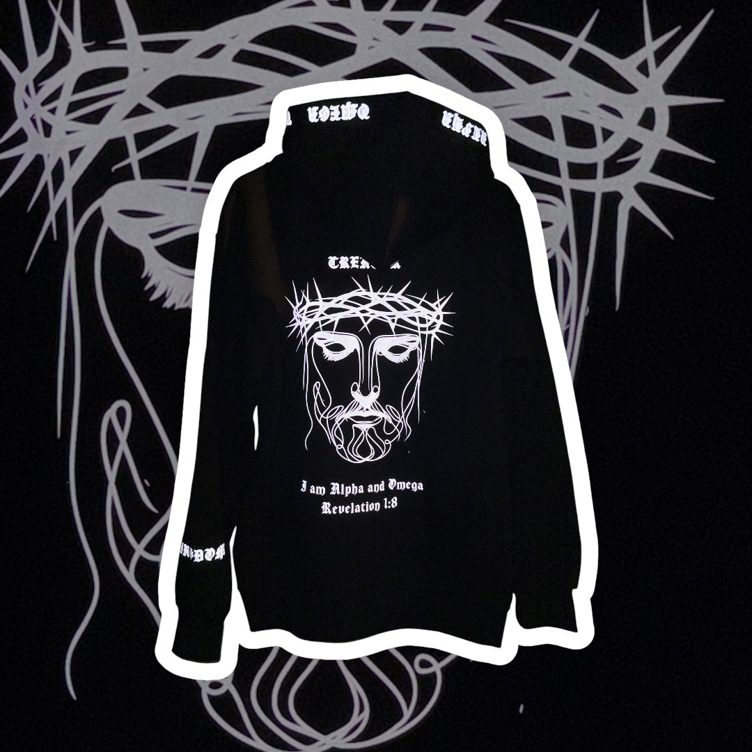Alpha & Omega Reflective Hoodie